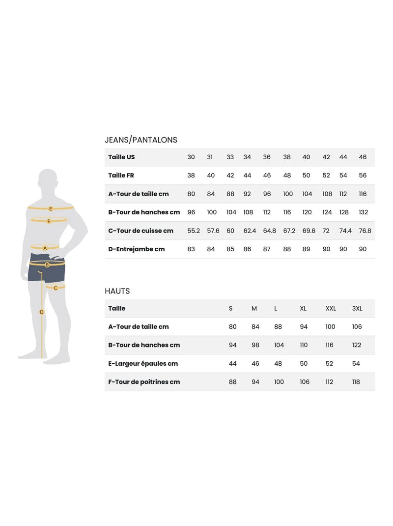 Pack Pantacourt Homme ref 01